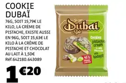 Gifi Cookie Dubaï offre