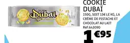 Gifi Bergen Cookie Dubaï offre