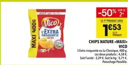 Supeco Vico Chips nature Maxi offre