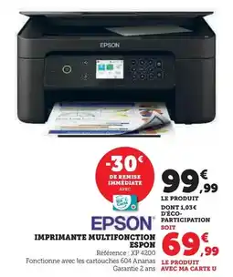 Hyper U Epson - imprimante multifonction offre