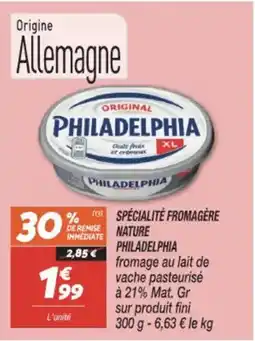 Netto PHILADELPHIA Spécialité fromagère nature offre