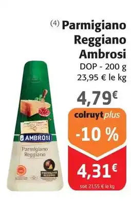 Colruyt Ambrosi - parmigiano reggiano offre