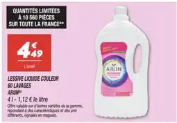 Netto ARUN Lessive liquide couleur 60 lavages offre