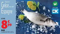 Auchan Supermarché Bar offre