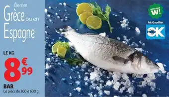 Auchan Supermarché Bar offre