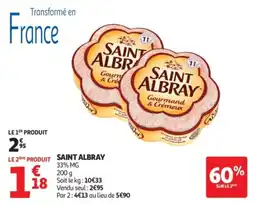 Auchan Supermarché Saint albr offre