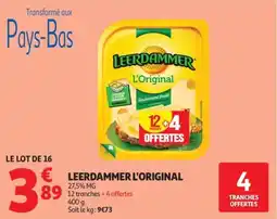 Auchan Supermarché Leerdammer l'original offre
