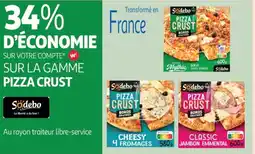 Auchan Supermarché SODEBO Sur la gamme pizza crust offre