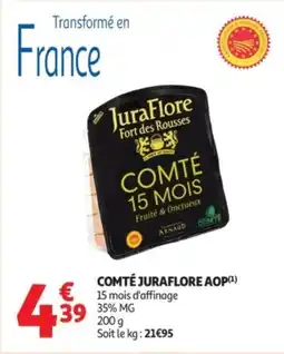 Auchan Supermarché Comté juraflore aop offre