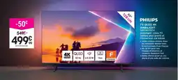 Pulsat PHILIPS Tv qled 4k ambilight offre