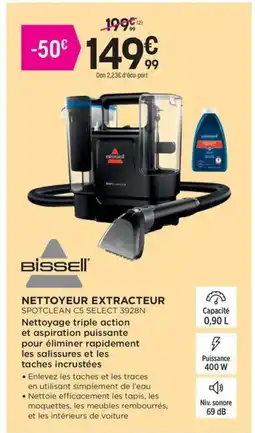 Pulsat BISSELL Nettoyeur extracteur offre