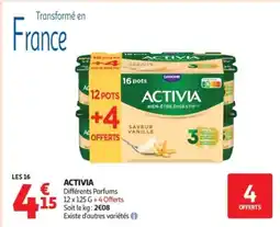 Auchan Supermarché Activia offre