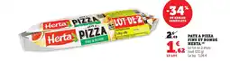 Maximarché HERTA Pate a pizza fine et ronde offre