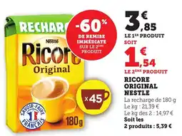 Maximarché NESTLE Ricore original offre