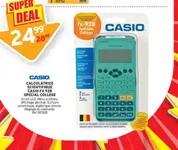 Trafic CASIO Calculatrice scientifique casio fx928b special college offre