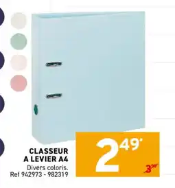 Trafic Classeur a levier a4 offre