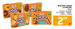 Trafic ST-MICHEL Biscuits choco offre