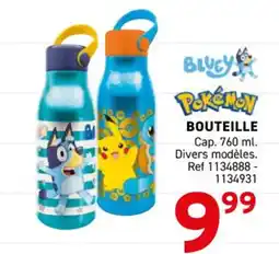 Trafic POKEMON Bouteille offre