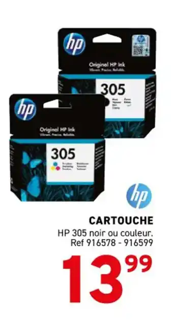 Trafic HP Cartouche offre
