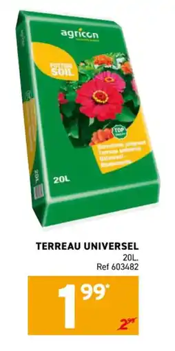 Trafic Terreau universel offre