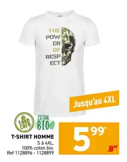 Trafic T-shirt homme offre