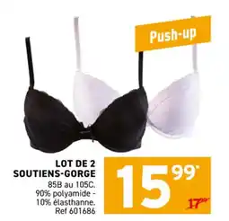 Trafic Lot de 2 soutiens-gorge offre
