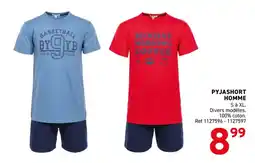 Trafic Pyjashort homme offre
