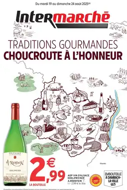 Intermarché Hyper Aop vin d'alsace edelzwicker a.rebstein offre