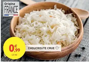Intermarché Hyper Choucroute crue offre