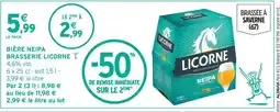Intermarché Hyper Bière neipa brasserie licorne offre