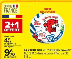 Carrefour LA VACHE QUI RIT Offre Découverte offre