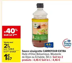 Carrefour CARREFOUR EXTRA Sauce vinaigrette offre