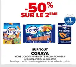 Carrefour CORAYA Sur tout offre