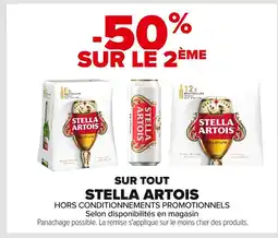 Carrefour STELLA ARTOIS Sur tout offre