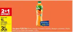 Carrefour FUZE TEA Thé glacé offre