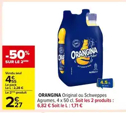 Carrefour ORANGINA offre