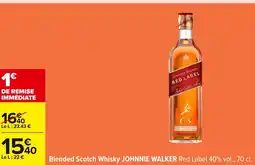 Carrefour JOHNNIE WALKER Blended Scotch Whisky offre