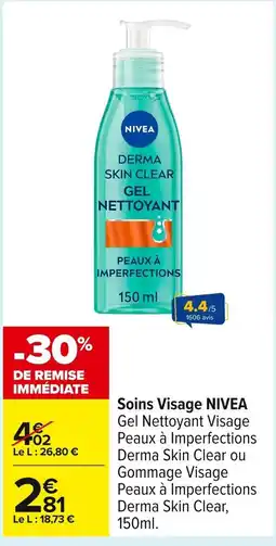 Carrefour NIVEA Soins Visage offre