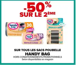 Carrefour HANDY BAG Sur tous les sacs poubelle offre