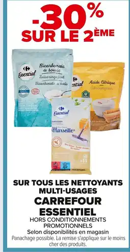 Carrefour CARREFOUR ESSENTIEL Sur tous les nettoyants multi-usages offre