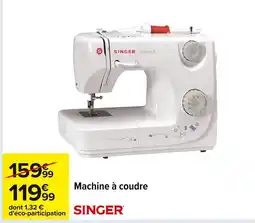 Carrefour SINGER Machine à coudre offre
