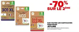 Carrefour JETLINE Sur toutes les cartouches identiques offre
