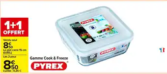 Carrefour PYREX Gamme Cook & Freeze offre