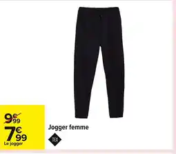 Carrefour Jogger femme offre