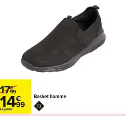 Carrefour Basket homme offre