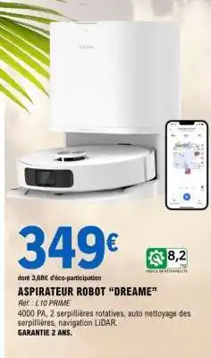 E.Leclerc ASPIRATEUR ROBOT DREAME offre