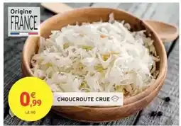 Intermarché Choucroute Crue offre
