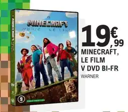 E.Leclerc MINECRAFT, LE FILM V DVD BI-FR offre