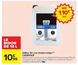 Carrefour AdBlue 10L avec flexible intégré offre