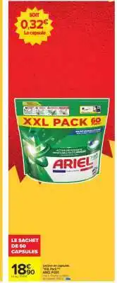 Carrefour ARIEL PODS offre